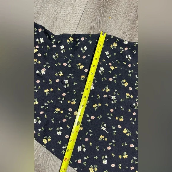 Reformation Black and White Puff Sleeve Midi Sundress - Picture 10 of 12